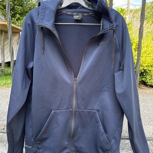 Nike Men's Dark Blue Windbreaker Jacket